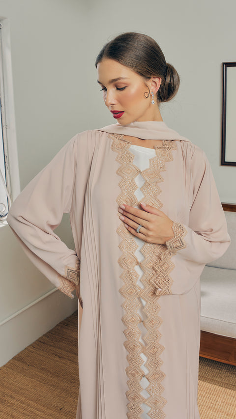Salmiya Almond Milk Abaya