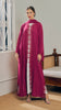Korean Nidha Salmiya Magenta Abaya