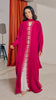 Korean Nidha Salmiya Magenta Abaya