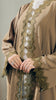 Korean Nidha Salmiya Olive Abaya