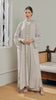 Korean Nidha Salmiya Pale Lime Cardi Abaya