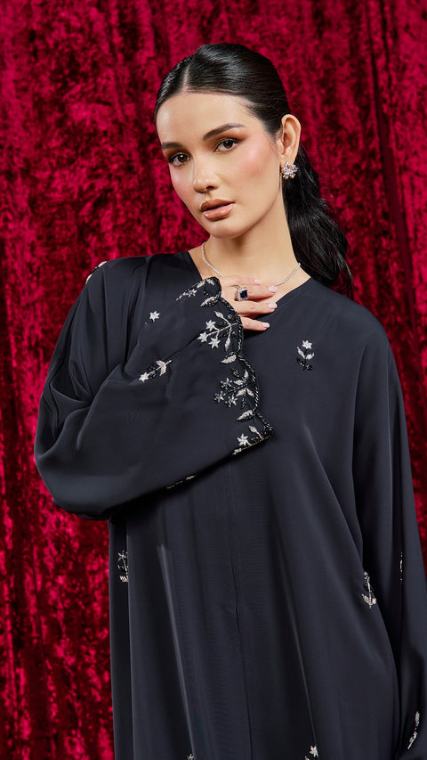 Sansy Midnight Blue Abaya