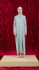 Korean Nidha Sansy Powder Blue Abaya