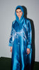 Korean Organza Scha Cobalt Blue Abaya