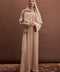 Shasha Korean Nidha Beige Abaya