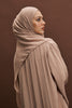 Shasha Korean Nidha Beige Abaya