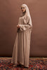 Shasha Korean Nidha Beige Abaya