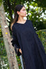 Pure Linen Shasha Daily Dress in Classic Black