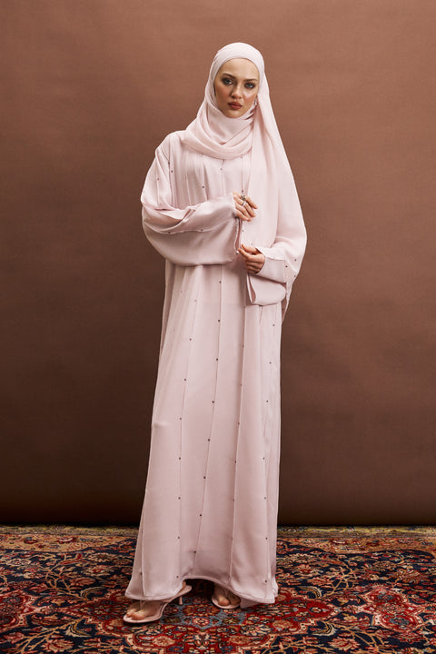 Shasha Korean Nidha Blush Abaya