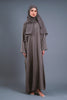 Korean Nidha Shasha Charcoal Abaya