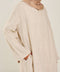 Shasha Daily Linen Dress in Ecru