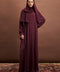 Shasha Korean Nidha Mangosteen Abaya