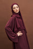 Shasha Korean Nidha Mangosteen Abaya