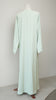 Korean Nidha Shasha Pastel Green Abaya