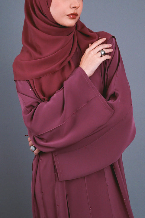 Shasha Rouge Pink Abaya