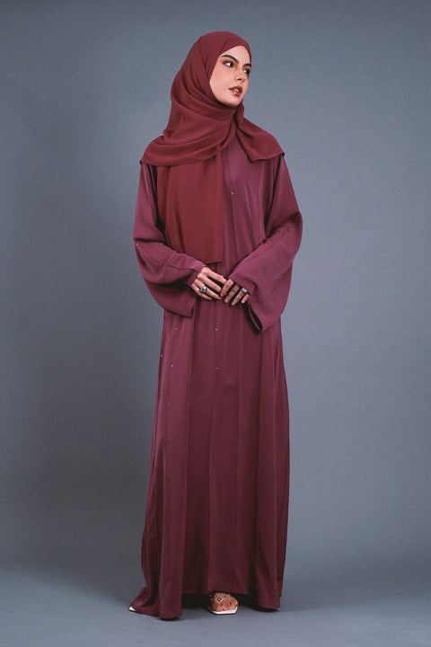 Shasha Rouge Pink Abaya