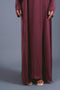 Korean Nidha Shasha Rouge Pink Abaya