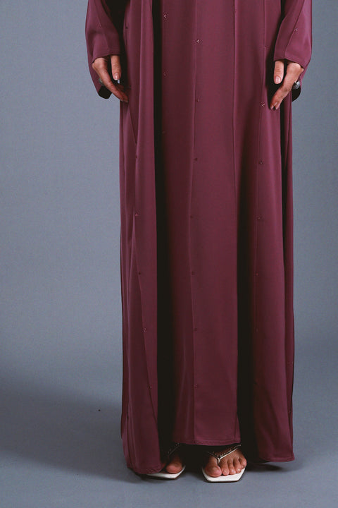 Shasha Rouge Pink Abaya
