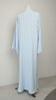 Korean Nidha Shasha Sky Blue Abaya