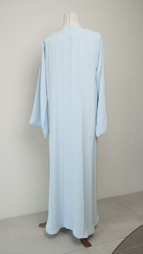 Shasha Sky Blue Abaya