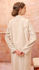 Soft Crepe Shiraz Buttercream Coat