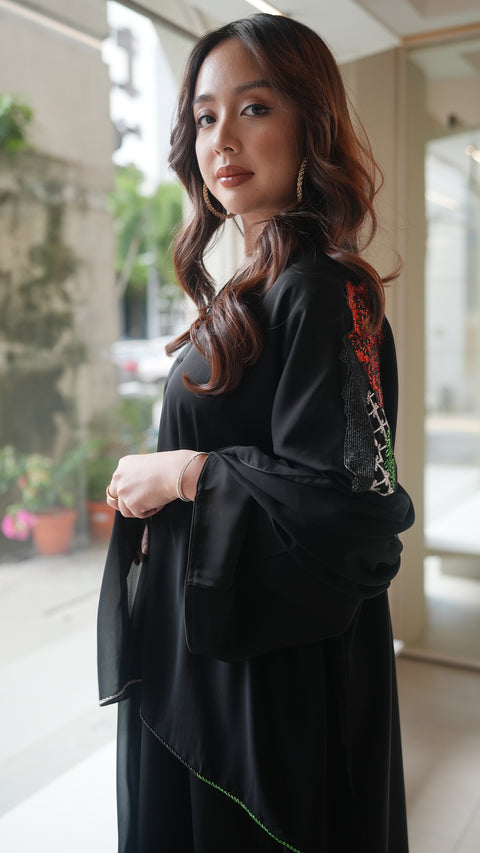Sinar Palestine Abaya