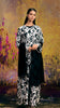Satin Siwa Petal Black Dress