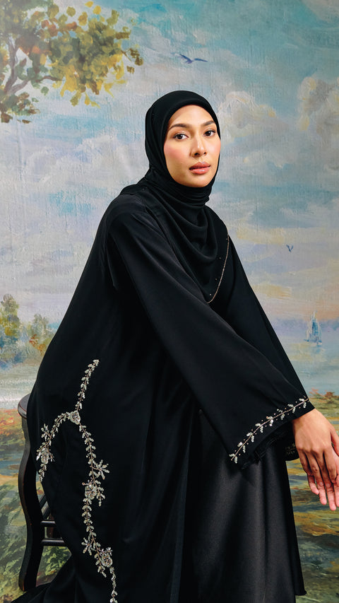 Sokhna Obsidian Green Abaya
