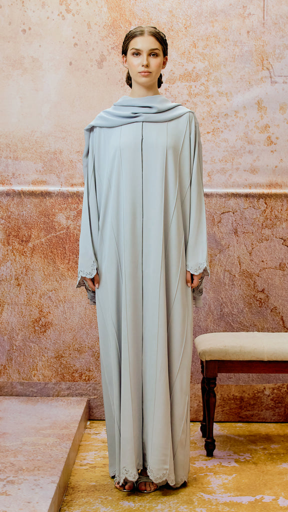 Korean Nidha Soraya Limestone Abaya