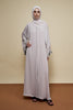 Korean Nidha Suha Pale Pink Abaya
