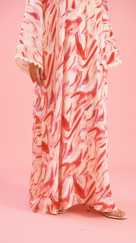 Suhaj Scarlet Red Dress
