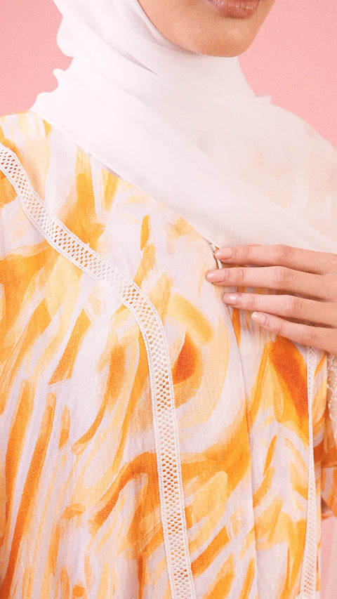 Suhaj Tangerine Dress