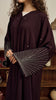 Korean Zoom Suwar Dark Purple Abaya