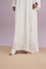 Tabeer Korean Nidha Abaya in Pearl