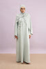 Tabeer Korean Nidha Abaya in Rustic Sage