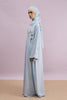 Tabeer Korean Nidha Abaya in Sail Blue