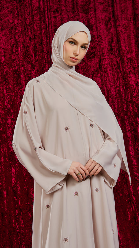Tafila Almond Milk Abaya
