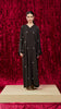 Korean Nidha Tafila Black Abaya