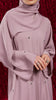 Korean Nidha Tafila Rose Pink Abaya