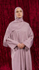 Korean Nidha Tafila Rose Pink Abaya