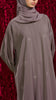 Korean Nidha Tafila Woodrose Abaya