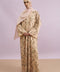 Taleen Tulle Lace Abaya in Sherbet