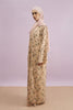 Taleen Tulle Lace Abaya in Sherbet