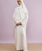 Tarmin Korean Nidha Abaya in Pearl