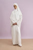 Tarmin Korean Nidha Abaya in Pearl