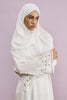 Tarmin Korean Nidha Abaya in Pearl