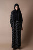 Jacquard Tripoli Black Dress