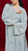 Korean Nidha Tarim Powder Blue Abaya