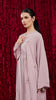 Korean Nidha Tarim Soft Pink Abaya