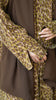 Turkish Cotton Toshka Coco Olive Abaya